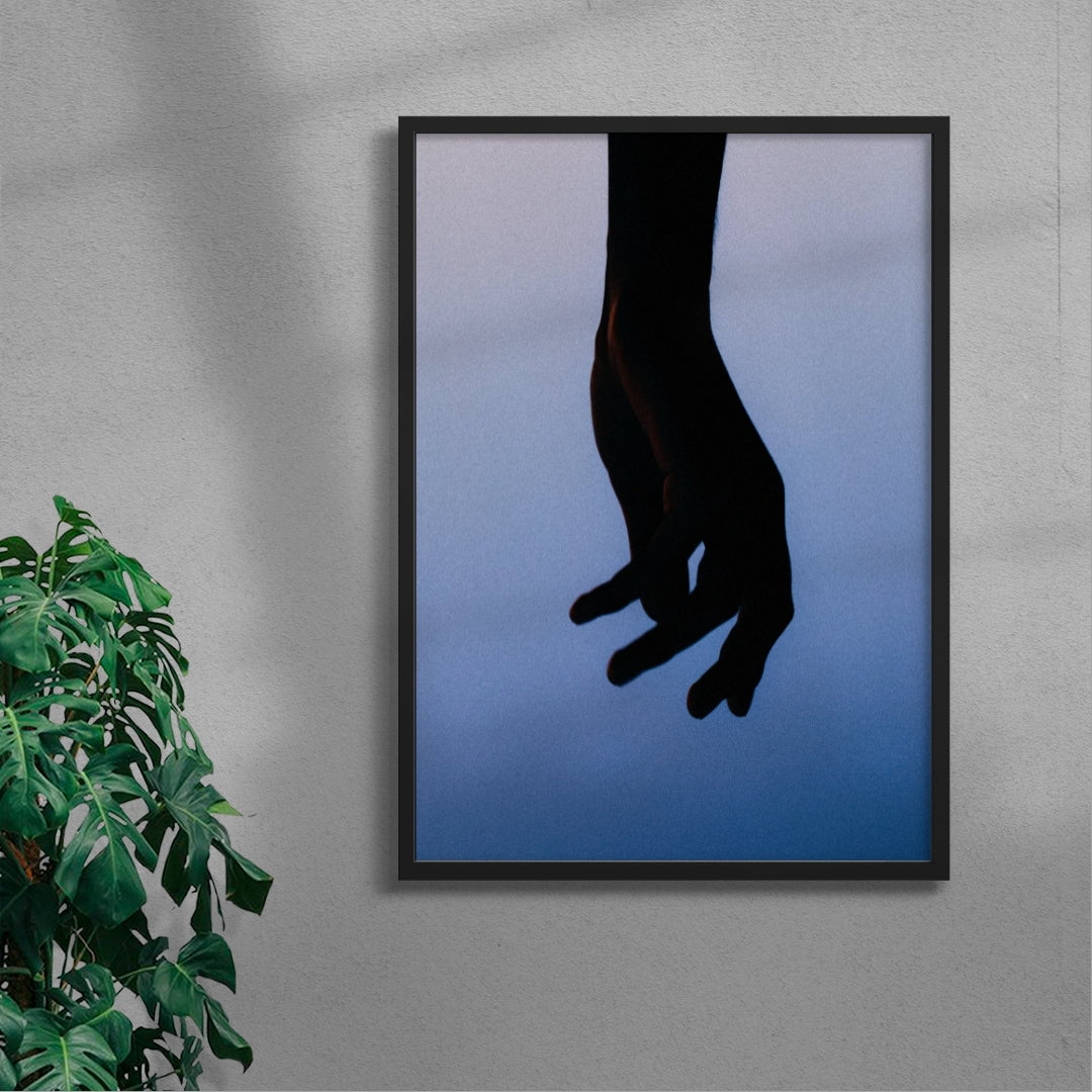 Reaching. contemporary wall art print by Omar Belattar - sold by DROOL