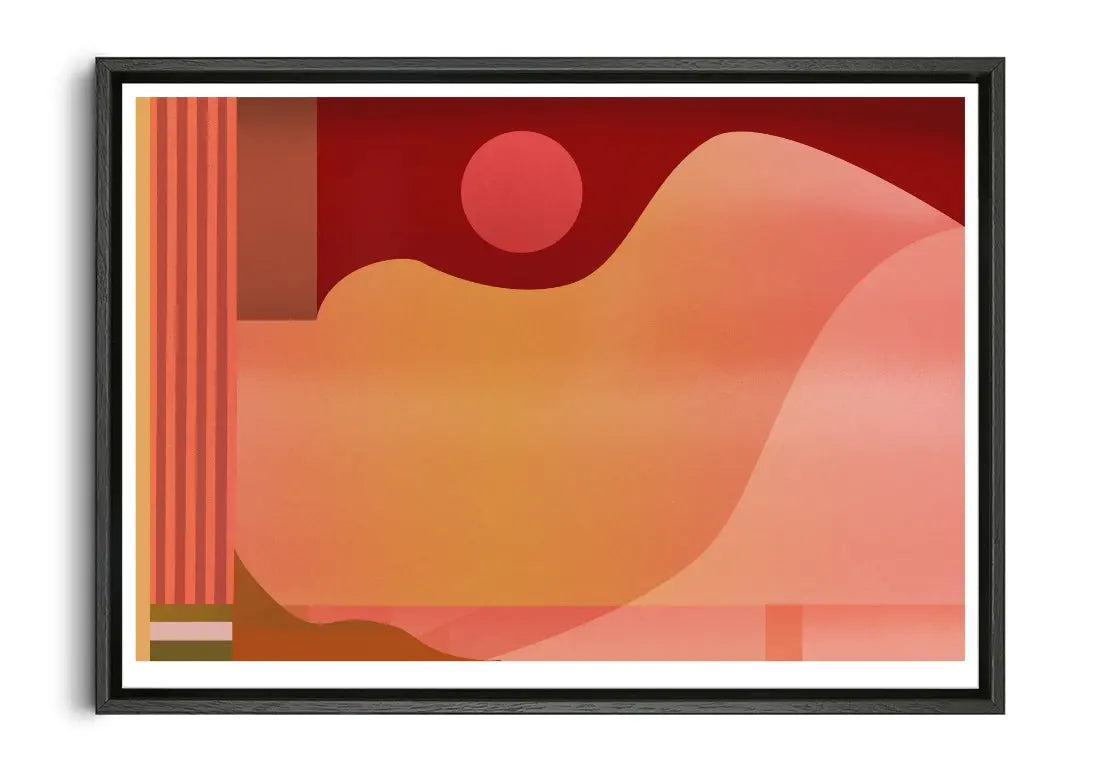 Dune contemporary canvas print by Rikki Hewitt - sold by DROOL