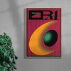 ERA contemporary wall art print by Sheyi Adebayo - sold by DROOL