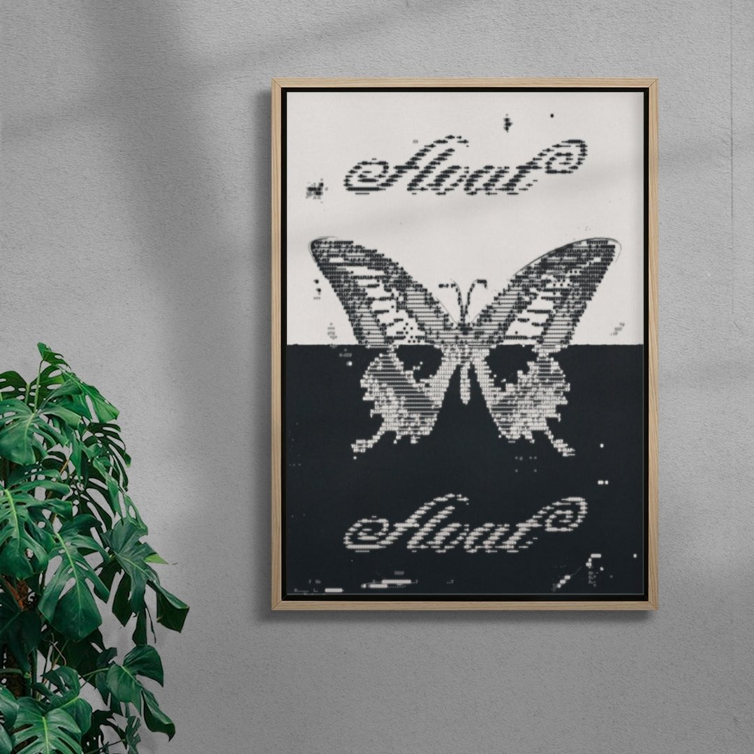 Float B+W contemporary wall art print by KBAR Archive - sold by DROOL