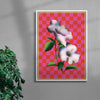 Japanese Flowers (1) contemporary wall art print by Will Da Costa - sold by DROOL