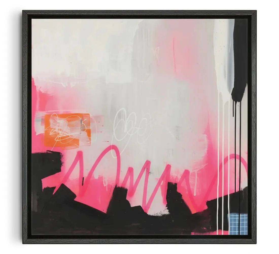Mmm contemporary wall art print by Dom Russo - sold by DROOL