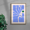 Oasis contemporary wall art print by Kim Van Vuuren - sold by DROOL