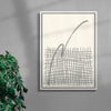 Over It contemporary wall art print by Jannis Zell - sold by DROOL