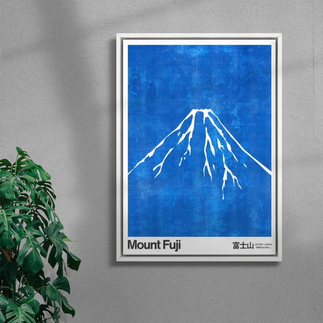Fuji in Blue Silence