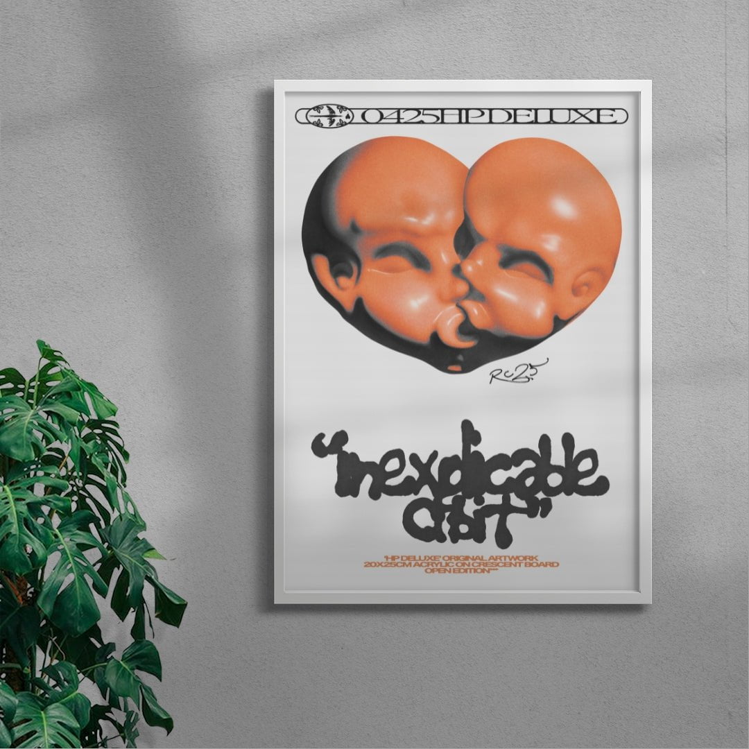 HP Deluxe contemporary wall art print by River Cousin - sold by DROOL