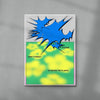 PLEASE DON'T FORGET contemporary wall art print by GOOD OMEN - sold by DROOL