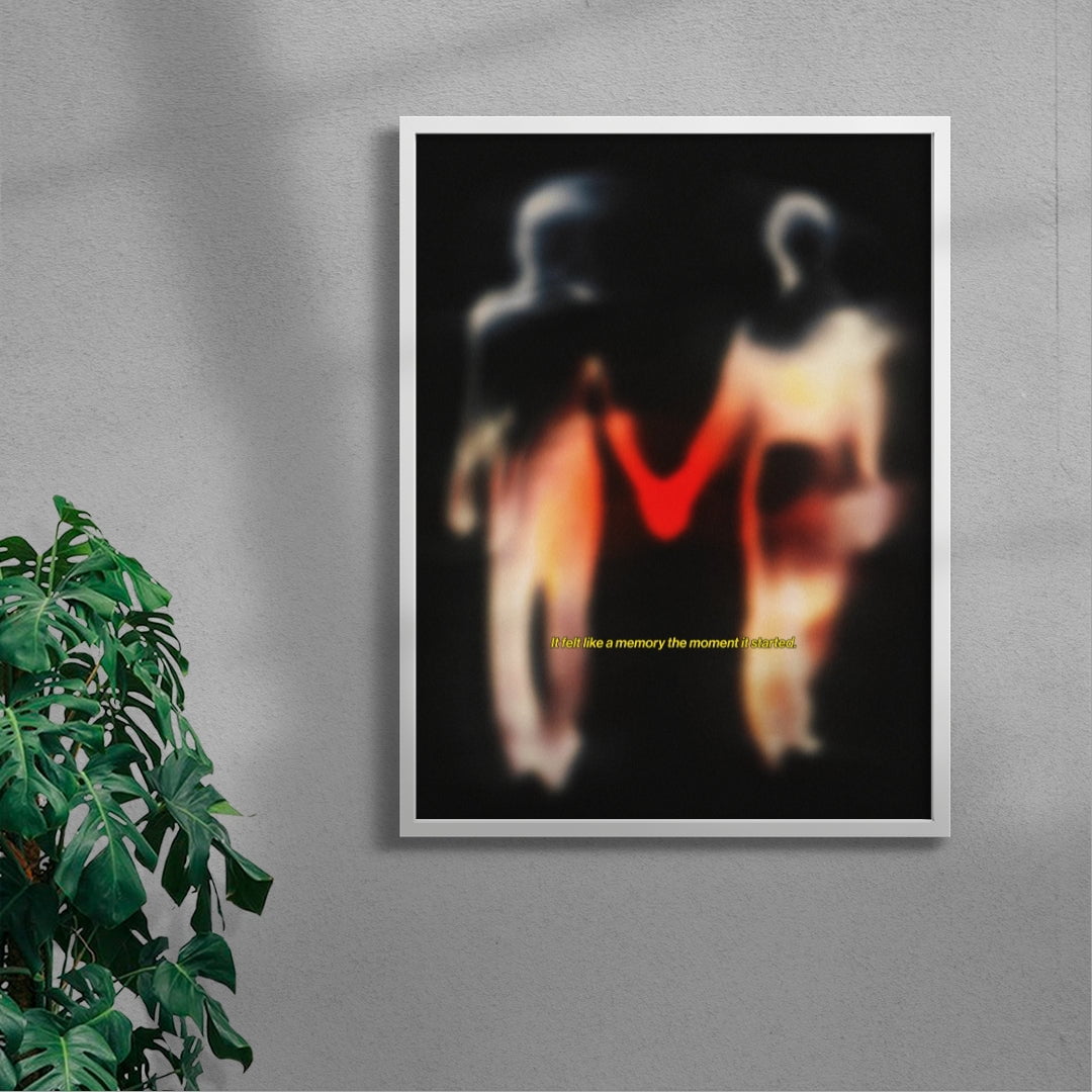 Soulmates & Strangers, Part 2 contemporary wall art print by Antoine Paikert - sold by DROOL