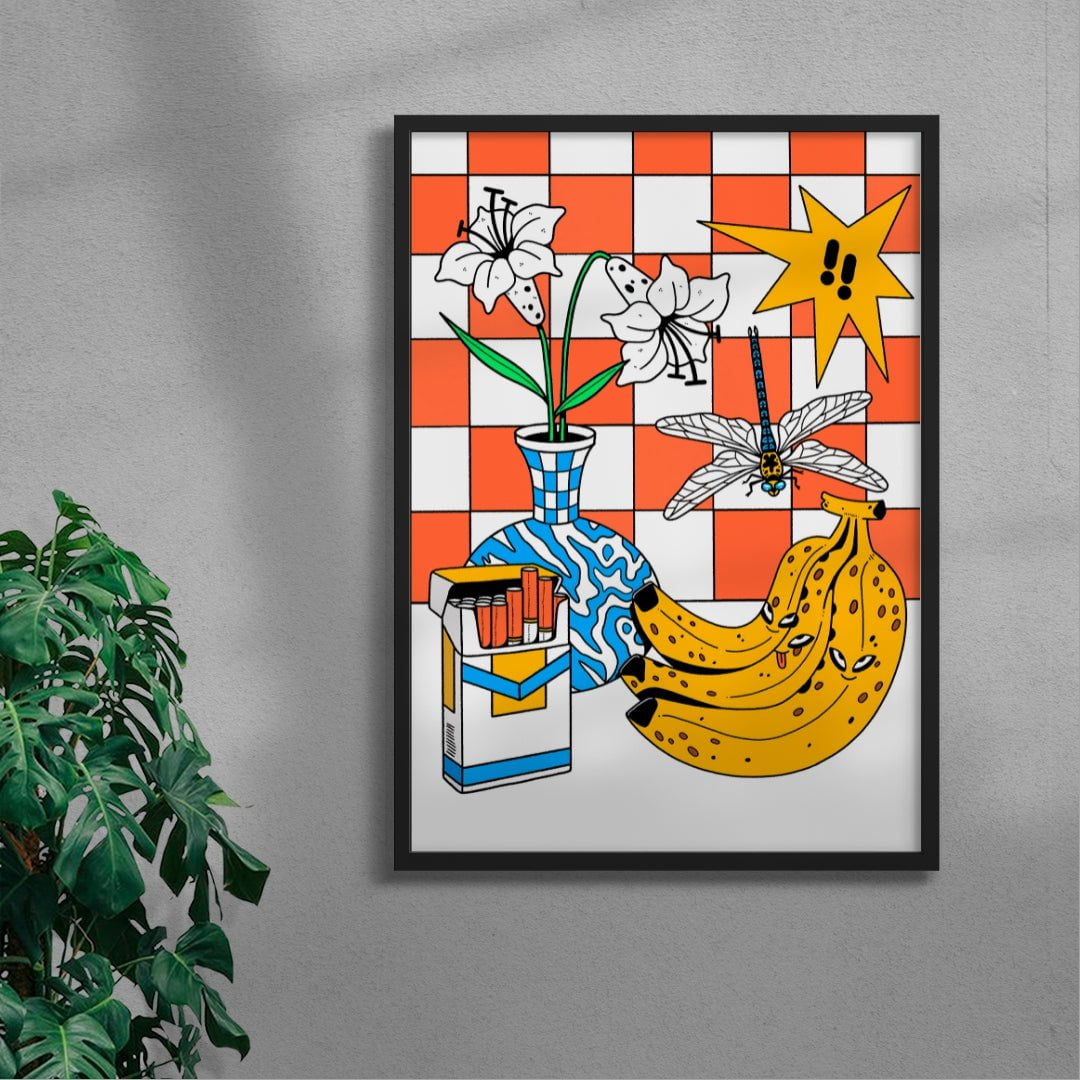 Still Life 1 contemporary wall art print by Jamie Muck - sold by DROOL
