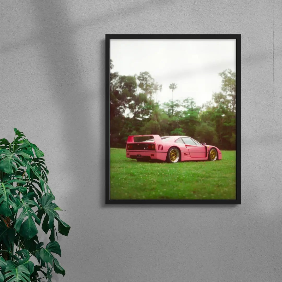 Pink Ferrari F40