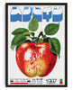 Red Apple contemporary wall art print by George Kempster - sold by DROOL