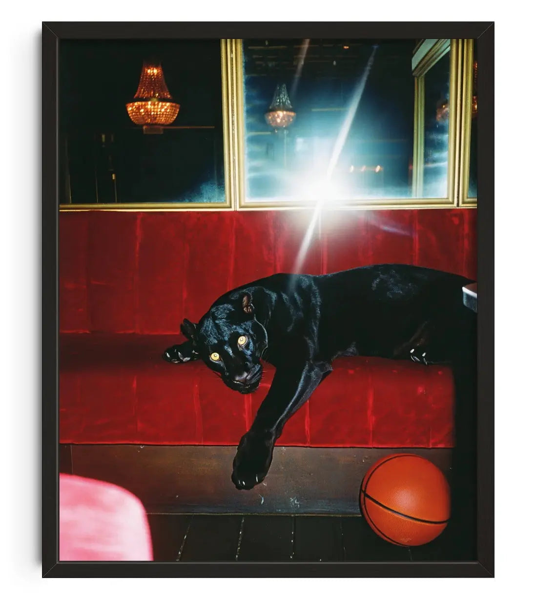 ALL IN. contemporary wall art print by Ces XC - sold by DROOL