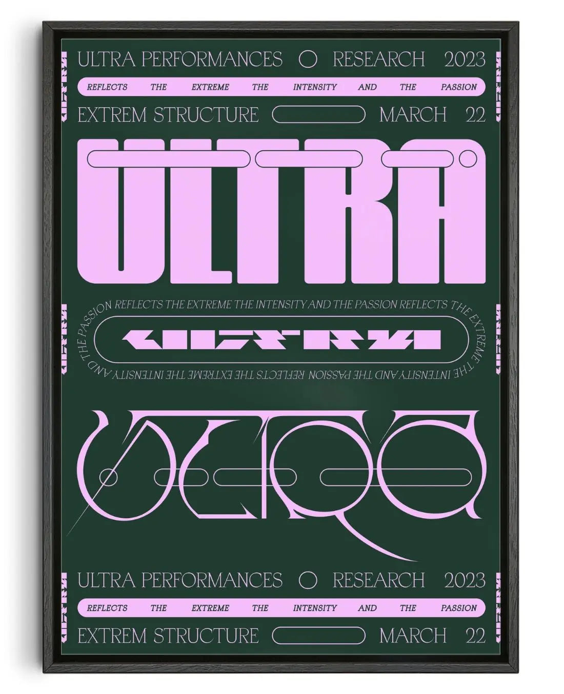 Ultra contemporary wall art print by Jules Bigot - sold by DROOL