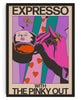 Expresso With the Pinky Out contemporary wall art print by Azaazelus - sold by DROOL