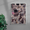 One with Nature contemporary wall art print by Daukantė - sold by DROOL