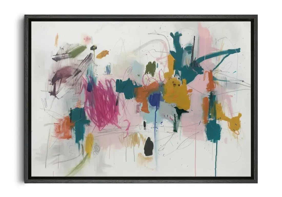 Chaos contemporary wall art print by Dom Russo - sold by DROOL
