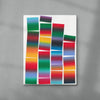 I'm Ok contemporary wall art print by Amber Vittoria - sold by DROOL