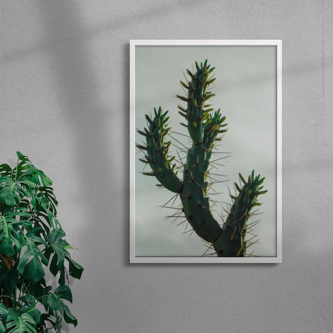 Spines contemporary wall art print by Omar Belattar - sold by DROOL