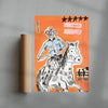 Western contemporary wall art print by Caitlin Flood-Molyneux - sold by DROOL
