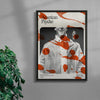 American Psycho contemporary wall art print by Justyna Frąckiewicz - sold by DROOL