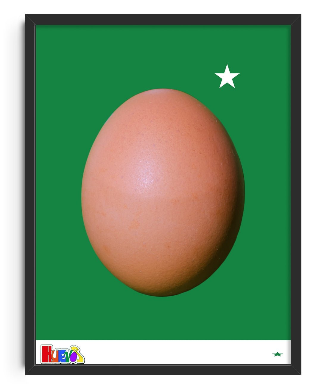 Huevos (Eggs) contemporary wall art print by Miguel Vides - sold by DROOL