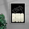 BUIO contemporary wall art print by Carla Palette - sold by DROOL