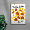 Vanilla Bourbon Caneles contemporary wall art print by DROOL Collective - sold by DROOL