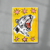 Cougar contemporary wall art print by Caitlin Flood-Molyneux - sold by DROOL
