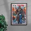 The Wire contemporary wall art print by Deadly Prey - sold by DROOL