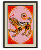 Tigress contemporary wall art print by Kwonny - sold by DROOL