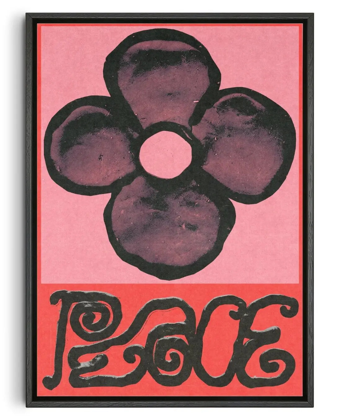 Peace contemporary wall art print by Imo Sinclair - sold by DROOL
