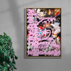 Are You Even Real contemporary wall art print by Kitasavi - sold by DROOL