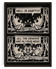 Hell Is Empty contemporary wall art print by Laserblazt - sold by DROOL