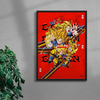 Thumbnail for GOTEN TAG contemporary wall art print by DINES© - sold by DROOL