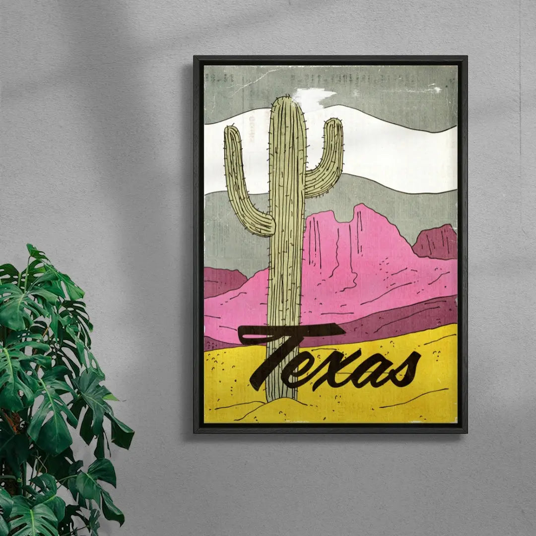Retro Texas Desert