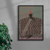 Talk to Me, No.4 contemporary wall art print by Studio IMO - sold by DROOL