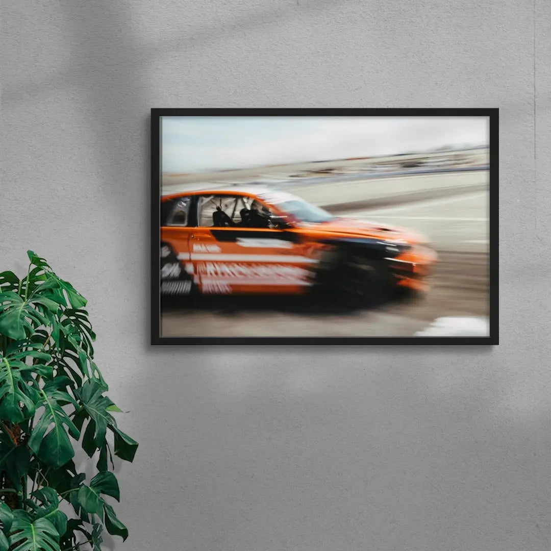 Drifting contemporary wall art print by Ben Strang - sold by DROOL