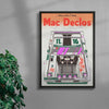 Zhao Dai pres. Mac Declos contemporary wall art print by MENSLIES - sold by DROOL