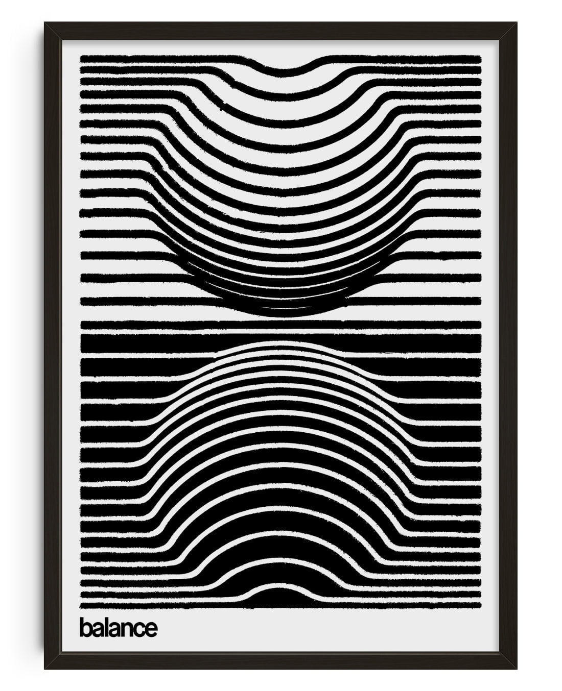 Harmonic Balance contemporary wall art print by Adam Foster - sold by DROOL