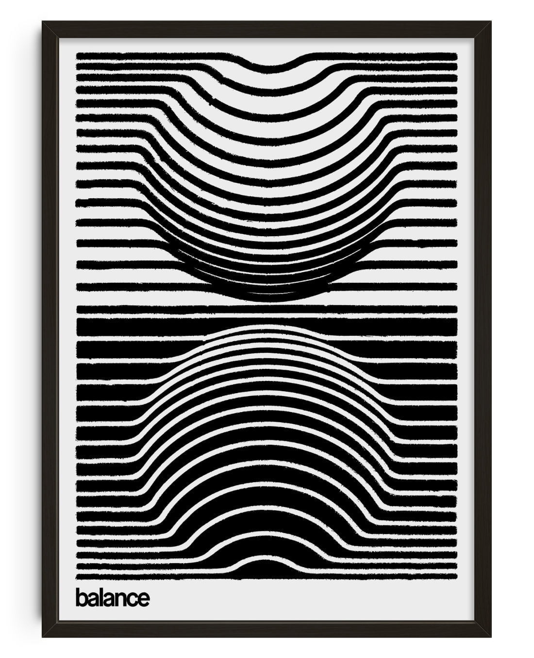 Harmonic Balance - UNFRAMED contemporary wall art print by Adam Foster - sold by DROOL