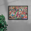 World Records' Waiting Room contemporary wall art print by Daukantė - sold by DROOL