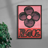 Peace contemporary wall art print by Imo Sinclair - sold by DROOL