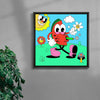 Watermelon contemporary wall art print by Ovcharka - sold by DROOL