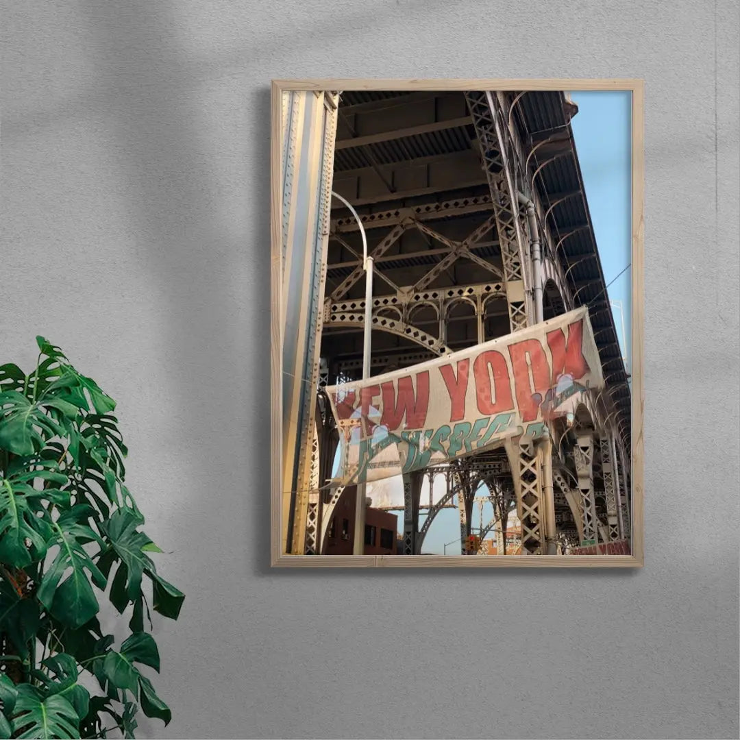 New York Underpass contemporary wall art print by Rob Crosby - sold by DROOL