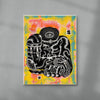 The Schemer contemporary wall art print by LINWENXIN - sold by DROOL