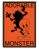 Adorable Monster contemporary wall art print by Sven Silk - sold by DROOL