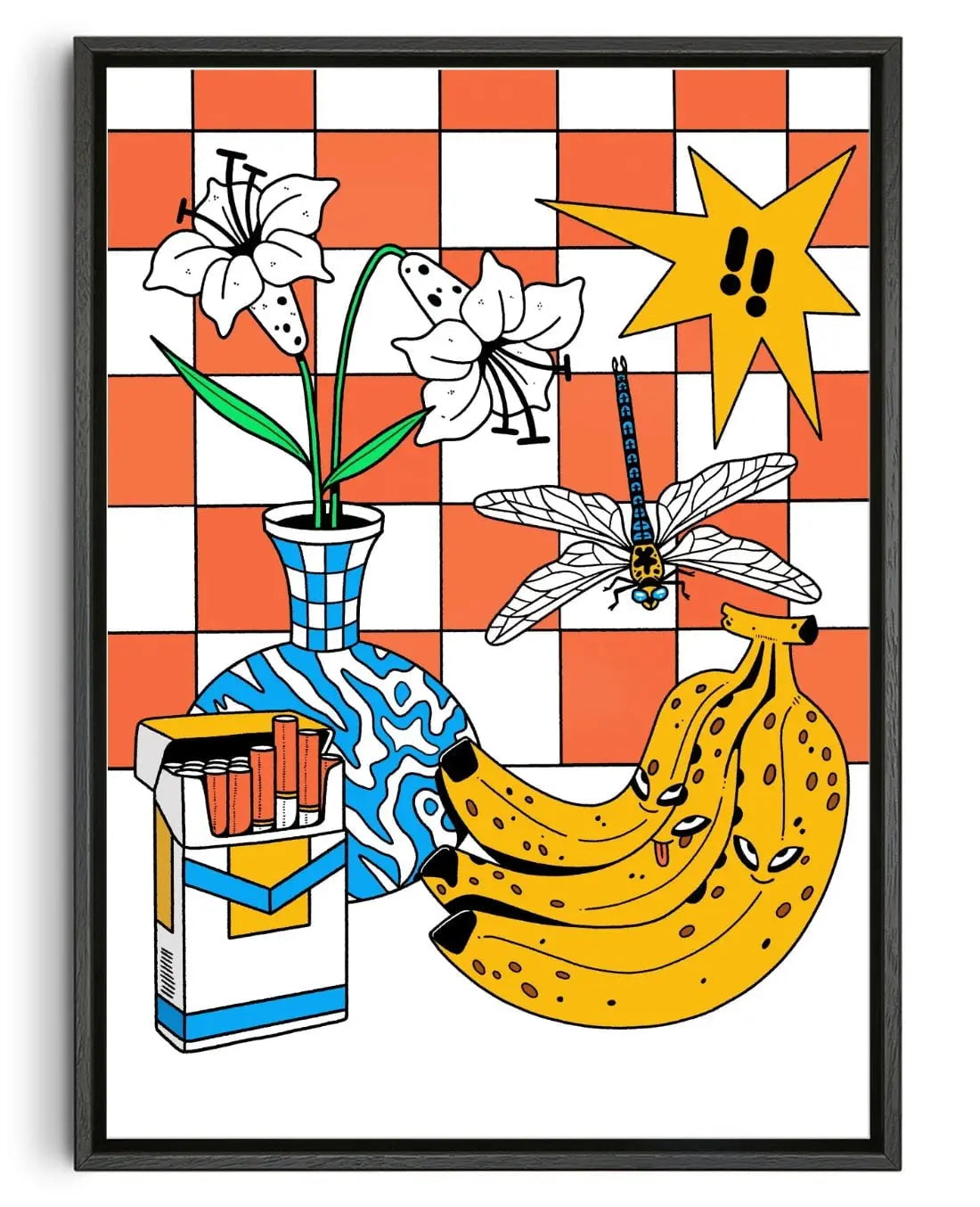 Still Life 1 contemporary wall art print by Jamie Muck - sold by DROOL
