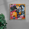 Ambush contemporary wall art print by Caitlin Flood-Molyneux - sold by DROOL