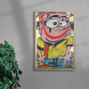 Edd contemporary wall art print by Austin Ansbro - sold by DROOL