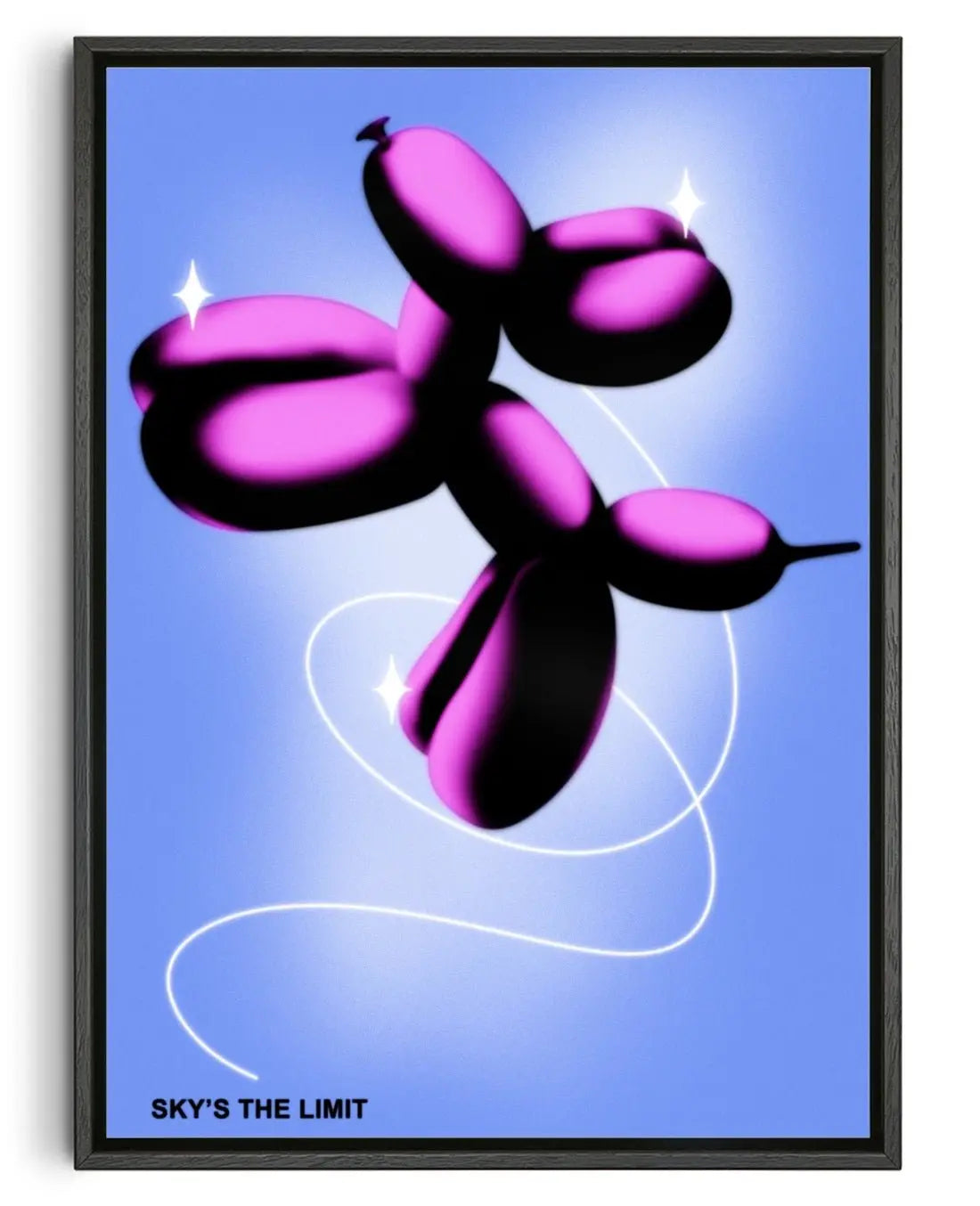 SKY'S THE LIMIT contemporary wall art print by GOOD OMEN - sold by DROOL